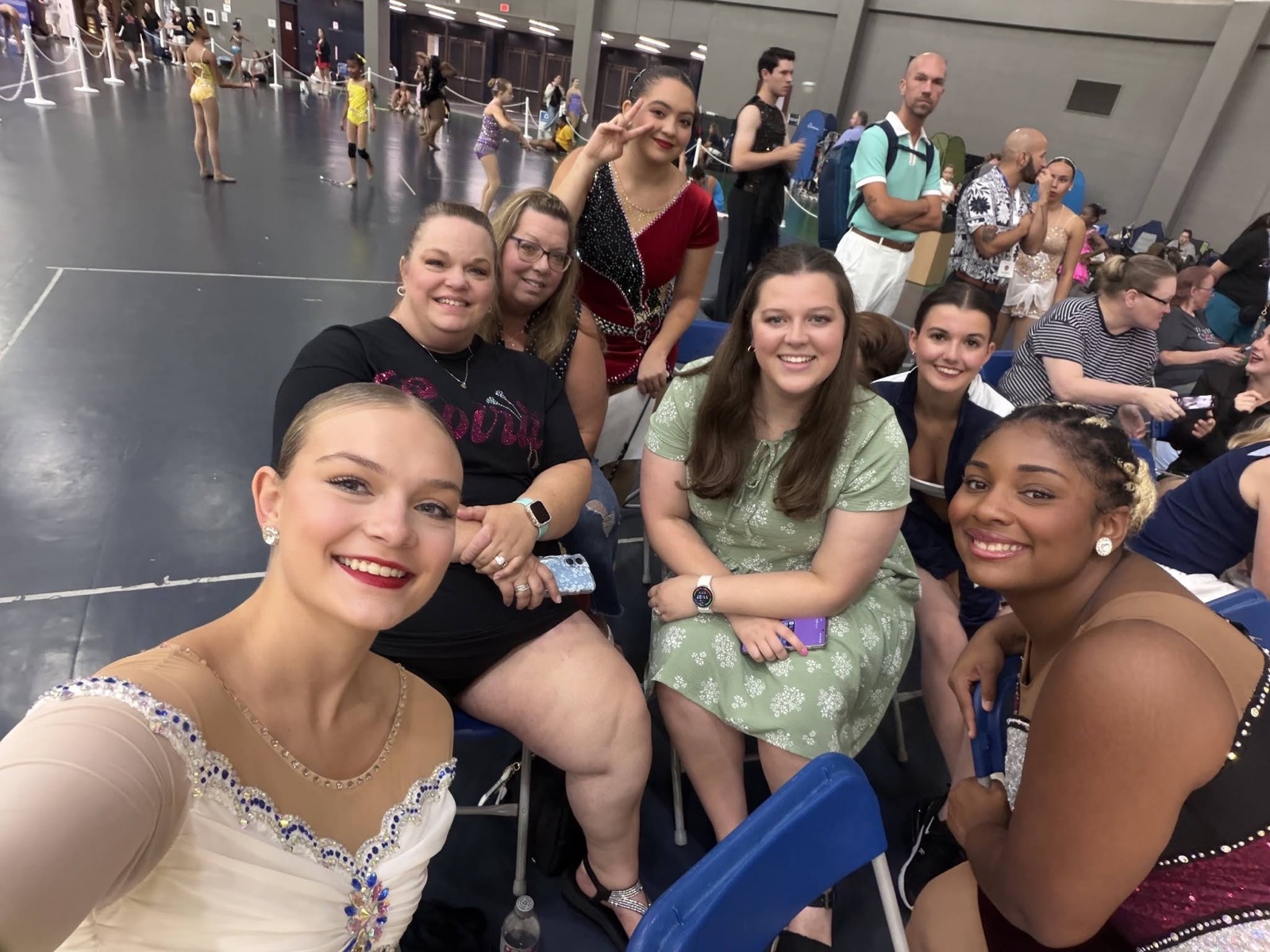 Spirit Baton twirlers and coaches at America's Youth on Parade